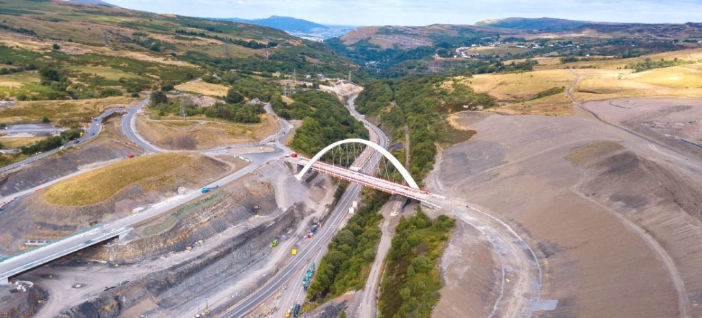 Impact of building the A465 in Wales